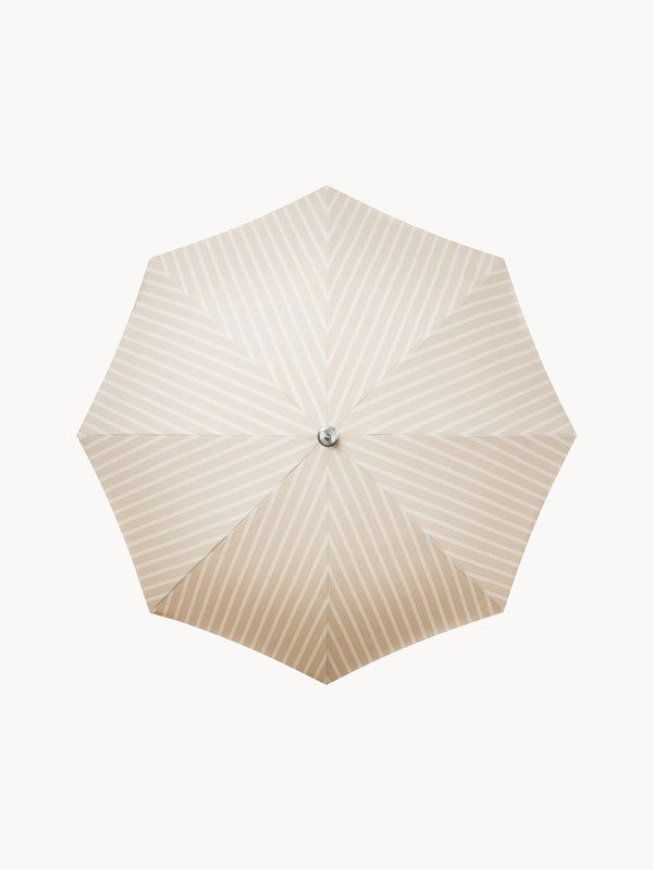 Retro Tilting Parasol with Fringes