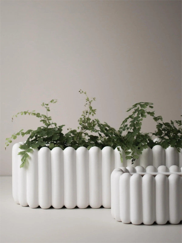 Misto Ceramic Planter, width 48 cm