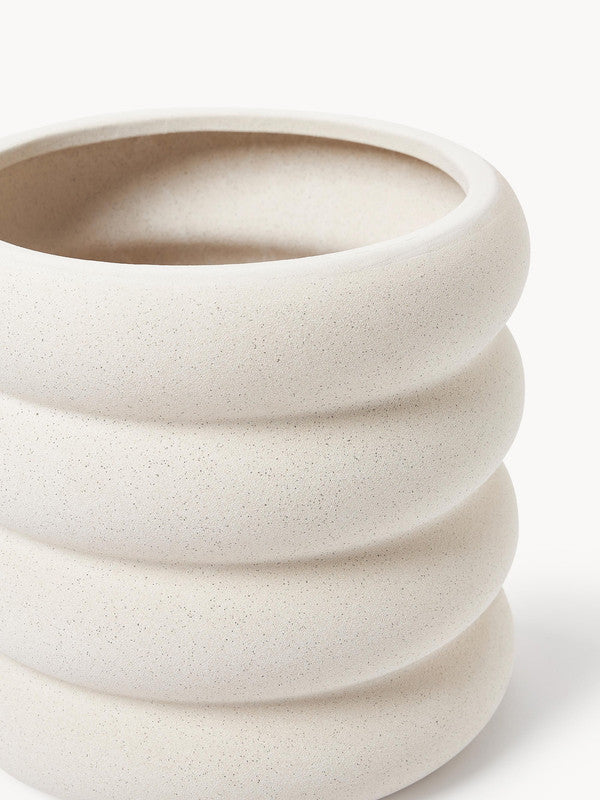 Rudiy Stoneware Planter, height 30 cm